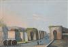 NEAPOLITAN SCHOOL, 19TH-CENTURY Two gouache and ink drawings.